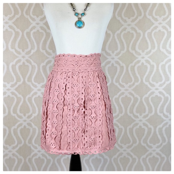 *CLEARANCE* Dusty Rose Casual Club Skirt - Picture 3 of 10